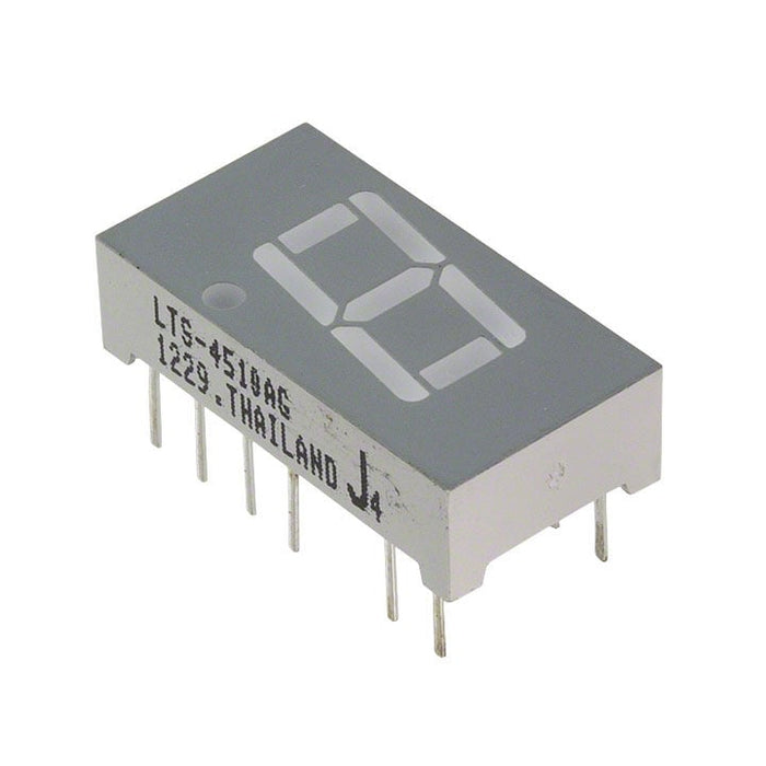 LTS-4510AG by Lite-On Inc. - DISPLAY 7SEG 0.4"" SGL GRN 14DIP