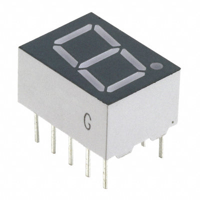 LTS-4801JD by Lite-On Inc. - DISPLAY 7SEG 0.39"" SGL RED 10DIP