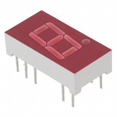 LTS-4940AHR by Lite-On Inc. - DISPLAY 7-SEG 0.4"" SGL RED 14DIP