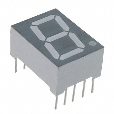 LTS-5003AWC by Lite-On Inc. - DISPLAY 7SEG 0.56"" SGL RED 10DIP