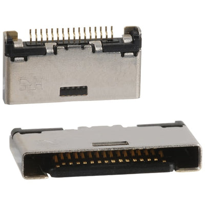 LX60-16S by Hirose Electric Co Ltd - CONNECTOR RECPT 16P 0.02 GOLD SMD R/A
