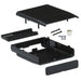 M4,BK by Serpac - BOX ABS BLACK 2.800""L X 2.200""W