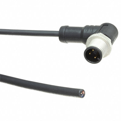 M12A-03BMMM-SR8B01 by Amphenol LTW - CABLE 3POS MALE TO WIRE 3.28