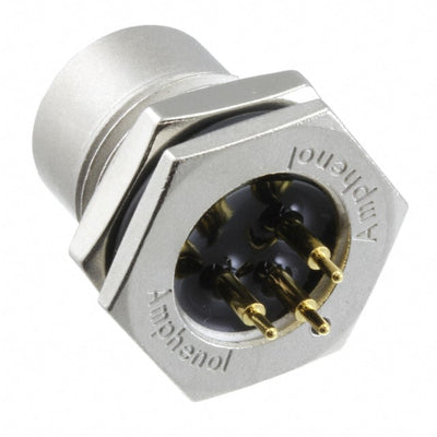 M12A-03PFFP-SF8001 by Amphenol LTW - CONNECTOR RECPT FMALE 3POS GOLD SOLDER