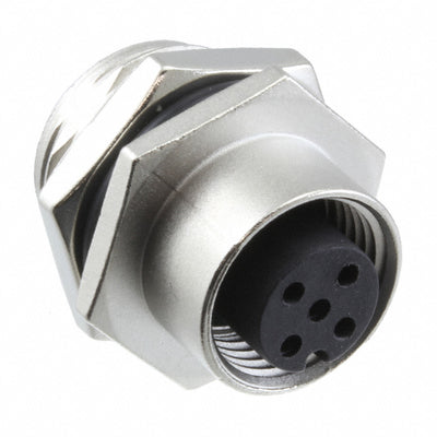 M12A-03PFFS-SH8001 by Amphenol LTW - CONNECTOR RECPT FMALE 3P GOLD SLDR CUP