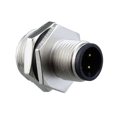 M12A-03PMMS-SH8002 by Amphenol LTW - CONNECTOR PLUG MALE 3P GOLD SLDR CUP