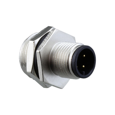 M12A-04PMMS-SH8002 by Amphenol LTW - CONNECTOR PLUG MALE 4P GOLD SLDR CUP
