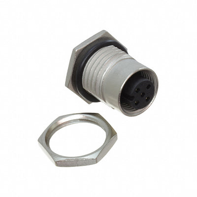 M12A-05PFFP-SF8002 by Amphenol LTW - CONNECTOR RECPT FMALE 5POS GOLD SOLDER