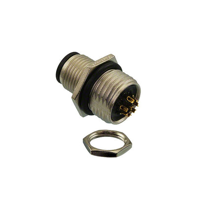 M12A-08PMMS-SH8001 by Amphenol LTW - CONNECTOR PLUG MALE 8P GOLD SLDR CUP
