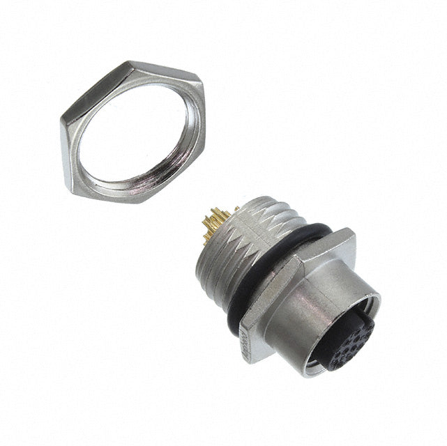 M12A-12PFFS-SH8001 by Amphenol LTW - CONNECTOR RECPT FMALE 12P SOLDER CUP