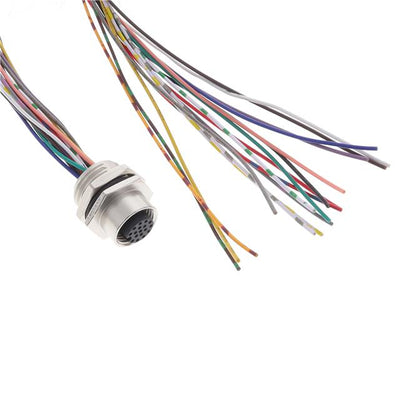 M12A-17PFFC-SH8C20 by Amphenol LTW - CABLE 17POS FMALE TO WIRE 65.6