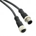 M12A04ML-12AFL-SD002 by Amphenol LTW - CABLE 4POS MALE TO FMALE 6.56