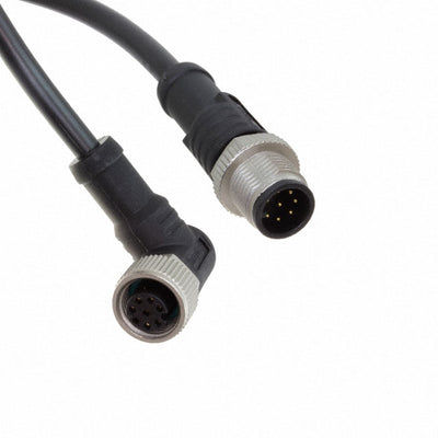 M12A08ML-12AFR-SD001 by Amphenol LTW - CABLE 8POS MALE TO FMALE 3.28
