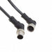 M12A08MR-12AFR-SD001 by Amphenol LTW - CABLE 8POS MALE TO FMALE 3.28