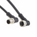 M12A10MR-12AFR-SBA05 by Amphenol LTW - CABLE 10POS MALE TO FMALE 1.64