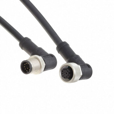 M12A10MR-12AFR-SDA05 by Amphenol LTW - CABLE 10POS MALE TO FMALE 1.64