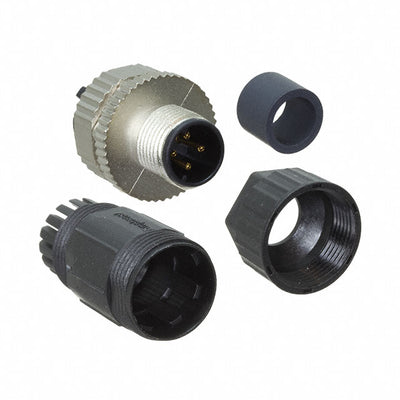 M12D-04BMMB-SL7001 by Amphenol LTW - CONNECTOR RECPT MALE 4POS GOLD SCREW