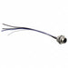 M12D-04PFFC-SH8B15 by Amphenol LTW - CONNECTOR RECPT FML 4P WIR LEAD 0.49