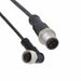 M12D04ML-12DFR-SBA05 by Amphenol LTW - CABLE 4POS MALE TO FMALE 1.64
