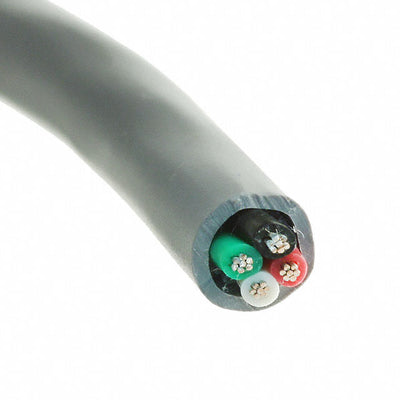 M13304 SL001 by Alpha Wire - CABLE 4COND 22AWG SLATE 1000
