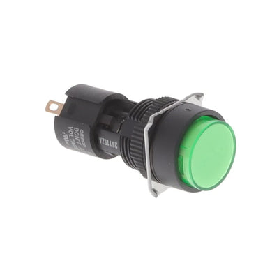 M165-TG-12D by Omron Automation and Safety - PILOT LIGHT 12V LED ROUND GREEN