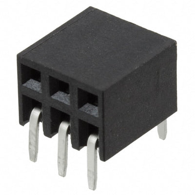 M20-7880346 by Harwin Inc. - CONNECTOR RECPT 6POS 0.1 TIN PCB R/A