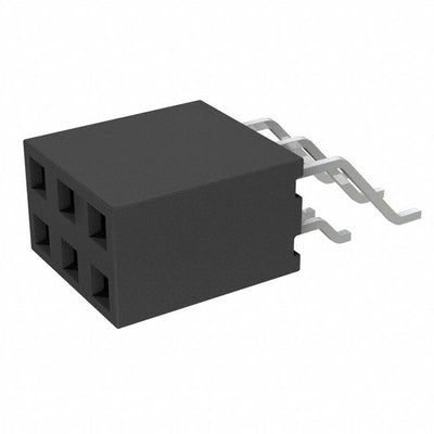 M20-7920342R by Harwin Inc. - CONNECTOR RECPT 6POS 0.1 GOLD SMD R/A