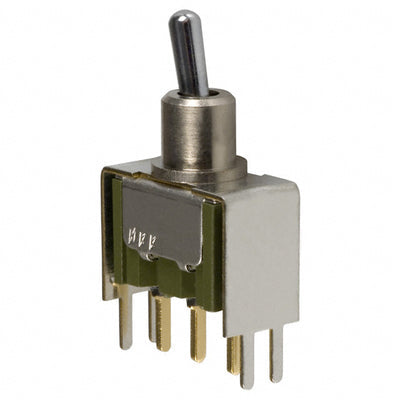 M2012S2A2G13 by NKK Switches - SWITCH TOGGLE SPDT 0.4VA 28V