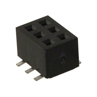 M22-6340342 by Harwin Inc. - CONNECTOR RECPT 6POS 0.079 GOLD SMD