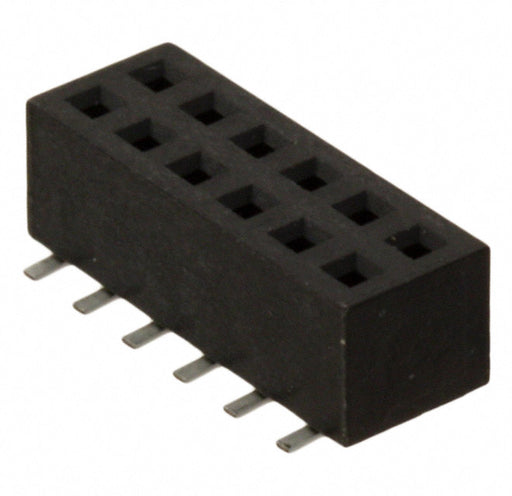 M22-6340642 by Harwin Inc. - CONNECTOR RECPT 12POS 0.079 GOLD SMD