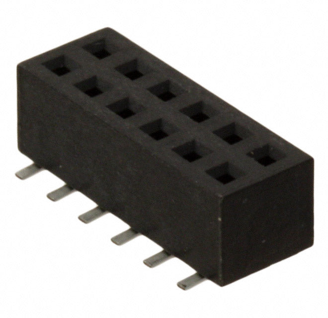 M22-6340642 by Harwin Inc. - CONNECTOR RECPT 12POS 0.079 GOLD SMD