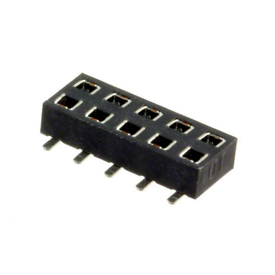 M22-6360546 by Harwin Inc. - CONNECTOR RECPT 10POS 0.079 TIN SMD