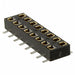 M22-6360842 by Harwin Inc. - CONNECTOR RECPT 16POS 0.079 GOLD SMD