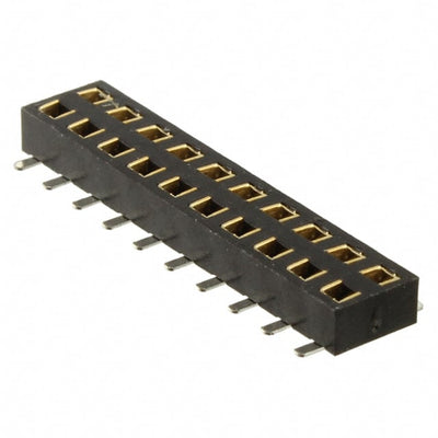 M22-6361042 by Harwin Inc. - CONNECTOR RECPT 20POS 0.079 GOLD SMD