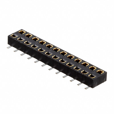 M22-6361242 by Harwin Inc. - CONNECTOR RECPT 24POS 0.079 GOLD SMD