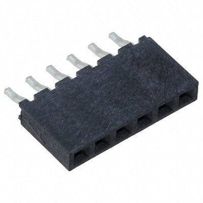 M22-6540642R by Harwin Inc. - CONNECTOR RECPT 6P 0.079 GOLD SMD R/A
