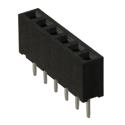 M22-7130642 by Harwin Inc. - CONNECTOR RECPT 6POS 0.079 GOLD PCB