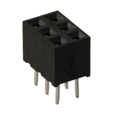 M22-7140342 by Harwin Inc. - CONNECTOR RECPT 6POS 0.079 GOLD PCB