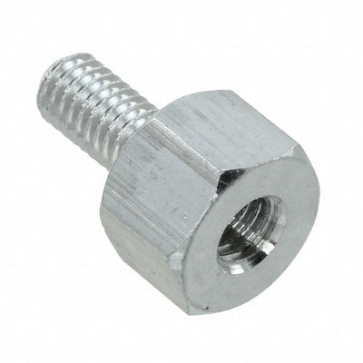M2264-6010-AL by RAF Electronic Hardware - HEX STANDOFF M6X1 ALUMINUM 9MM