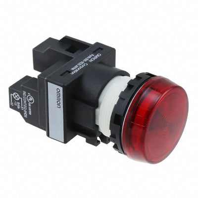 M22N-BN-TRA-RC by Omron Automation and Safety - LED PANEL INDICATOR RED 24VAC/DC