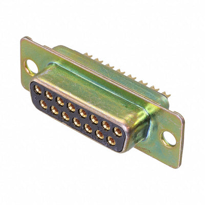 M24308/1-2Z by ITT Cannon, LLC - CONNECTOR D-SUB RCPT 15POS PNL MNT