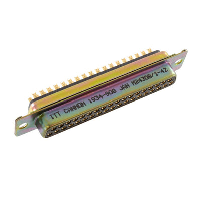 M24308/1-4Z by ITT Cannon, LLC - CONNECTOR D-SUB RCPT 37POS PNL MNT