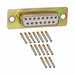 M24308/2-2F by ITT Cannon, LLC - CONNECTOR DSUB RCPT 15POS PNL MNT