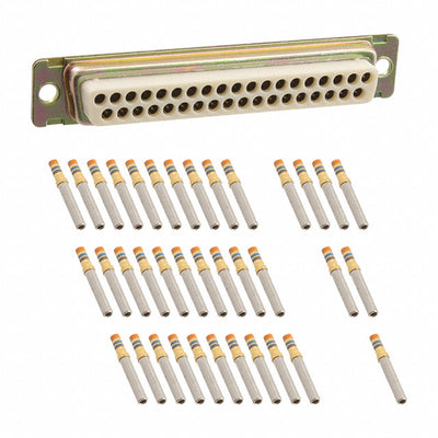 M24308/2-4Z by ITT Cannon, LLC - CONNECTOR DSUB RCPT 37POS PNL MNT