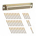 M24308/2-4Z by ITT Cannon, LLC - CONNECTOR DSUB RCPT 37POS PNL MNT