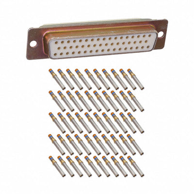 M24308/2-5F by ITT Cannon, LLC - CONNECTOR DSUB RCPT 50POS PNL MNT