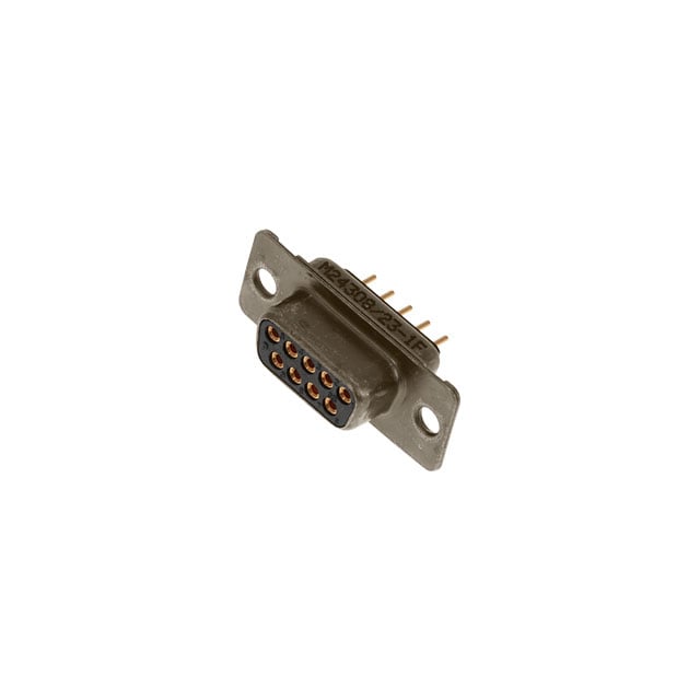 M24308/23-1F by ITT Cannon, LLC - CONNECTOR DSUB RCPT 9POS PNL MNT SLDR