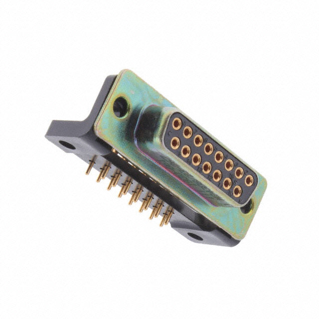 M24308/23-26Z by ITT Cannon, LLC - CONNECTOR D-SUB RCPT 15POS R/A SOLDER