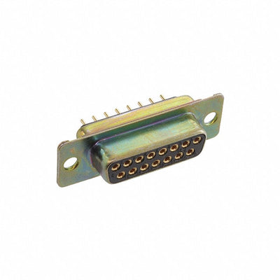 M24308/23-2Z by ITT Cannon, LLC - CONNECTOR DSUB RCPT 15POS PNL MNT SLD