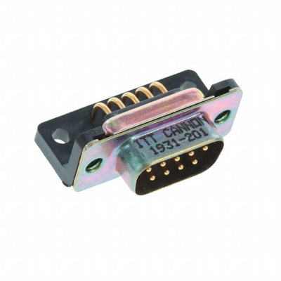 M24308/24-31Z by ITT Cannon, LLC - CONNECTOR D-SUB PLUG 9POS R/A SOLDER